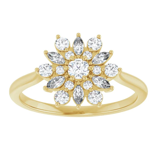 The Snowflake Ring