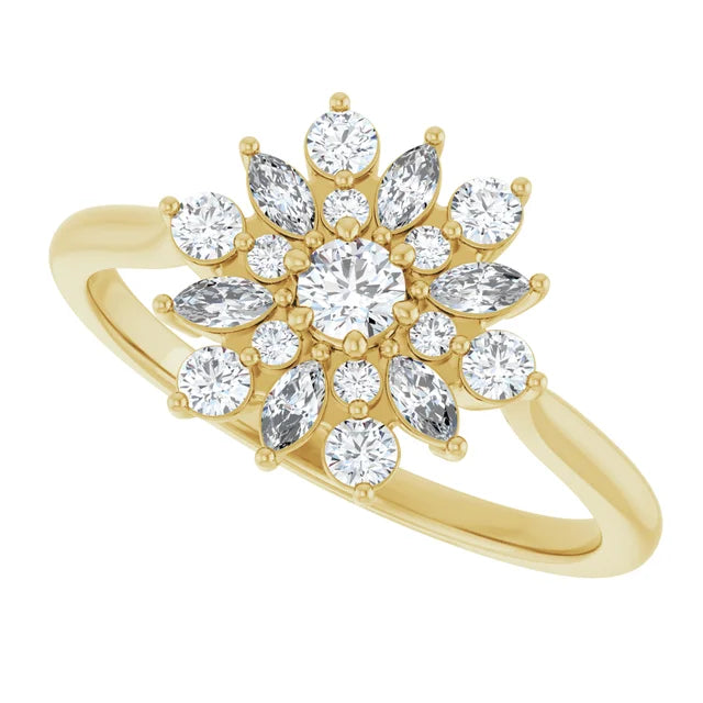 The Snowflake Ring