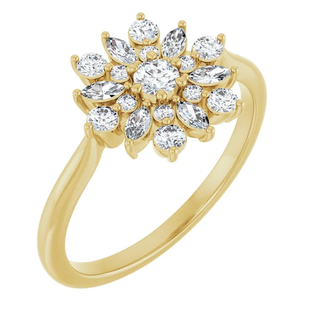 The Snowflake Ring