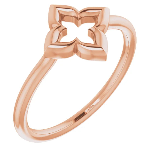 Open Clover Ring