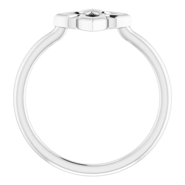Open Clover Ring