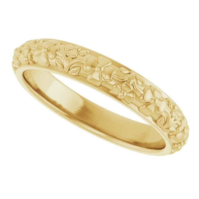 Flower Power Stacking Ring