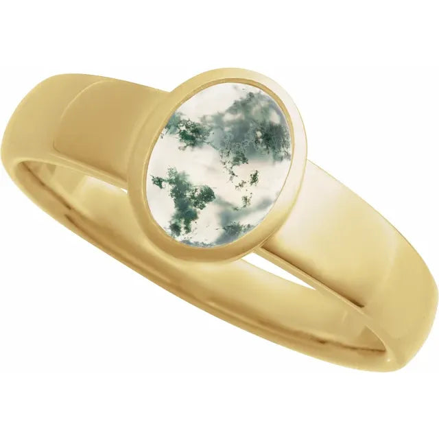 Low-Profile Bezel Ring