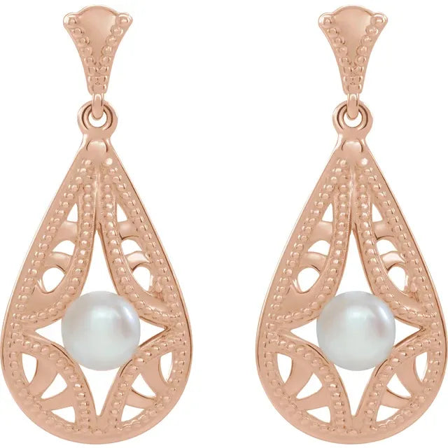 Lace Pearl Drops