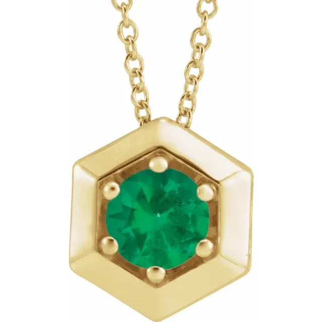 Hexagon Slider Pendant