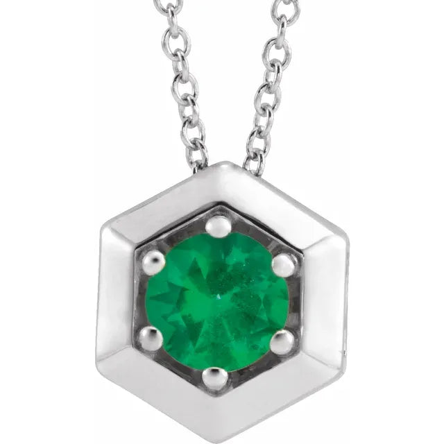 Hexagon Slider Pendant
