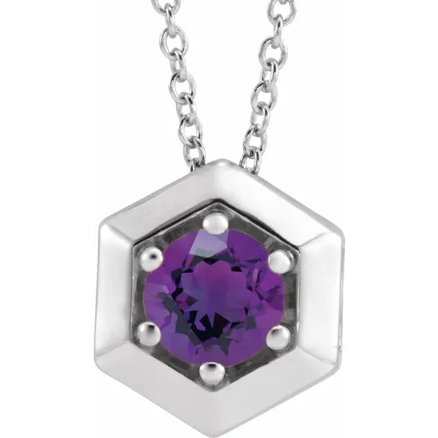 Hexagon Slider Pendant