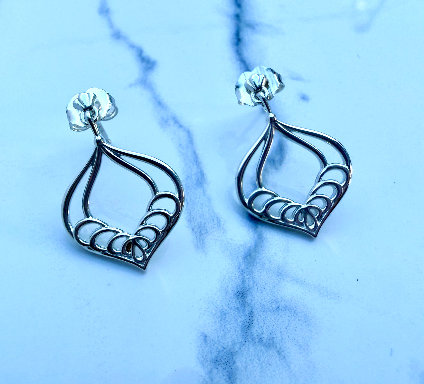 Lilly Bud Drop Earrings