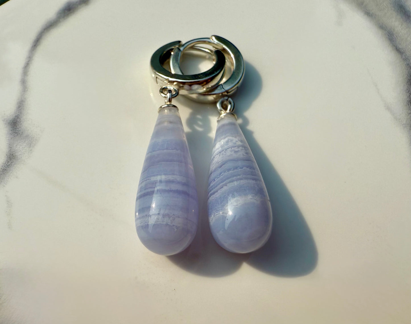Lace Agate Droplet