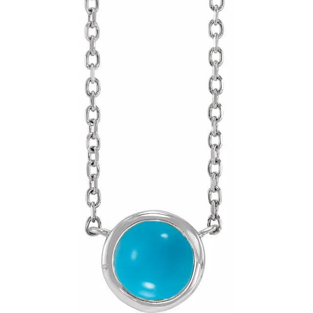 Gumdrop Gemstone Pendant