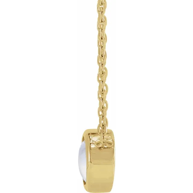 Gumdrop Gemstone Pendant