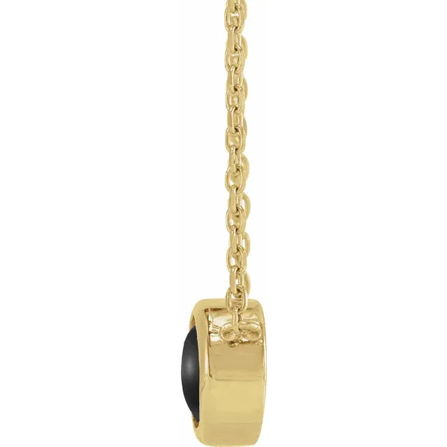 Gumdrop Gemstone Pendant