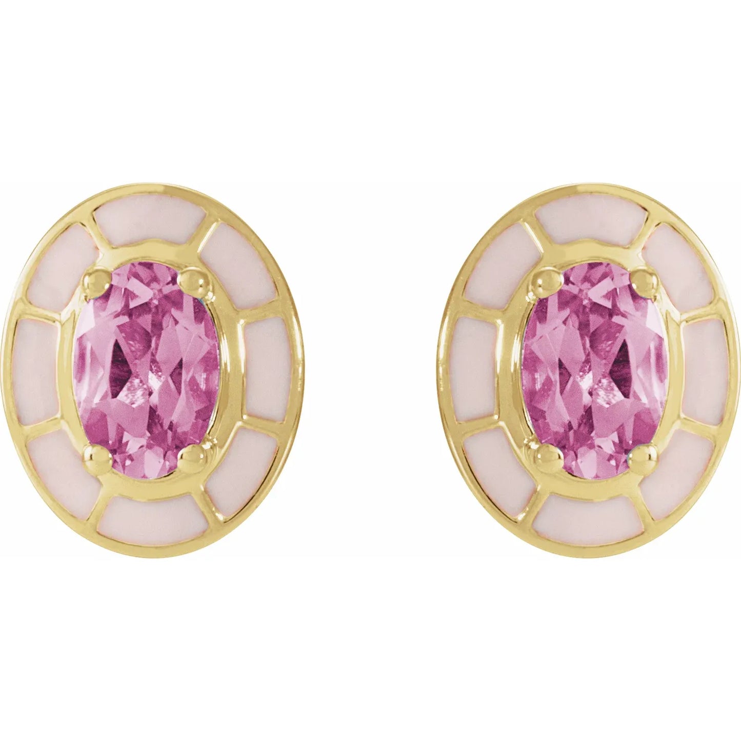 Pink on Pink Stud