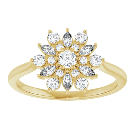 The Snowflake Ring