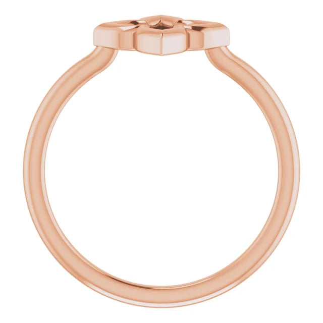 Open Clover Ring