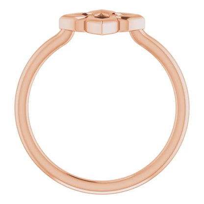 Open Clover Ring
