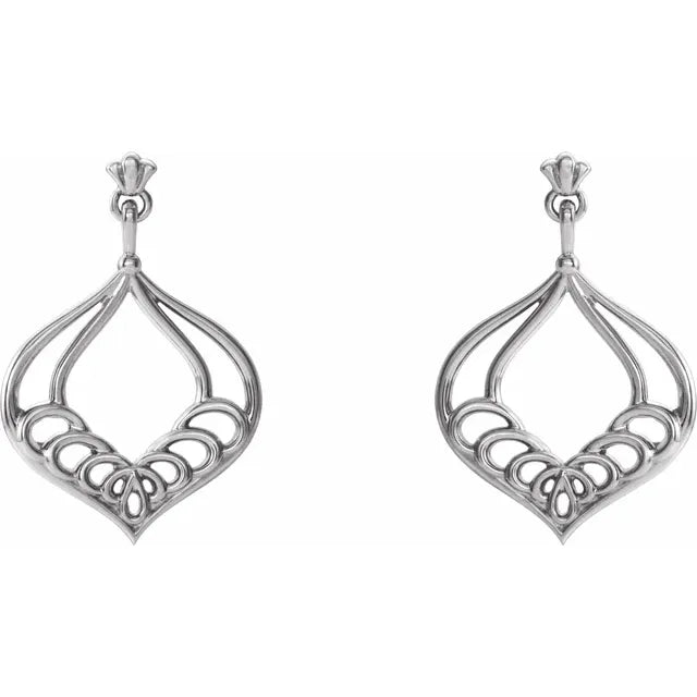 Lily Bud Drop Earrings