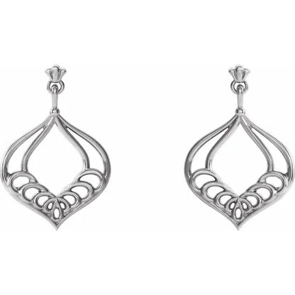 Lily Bud Drop Earrings