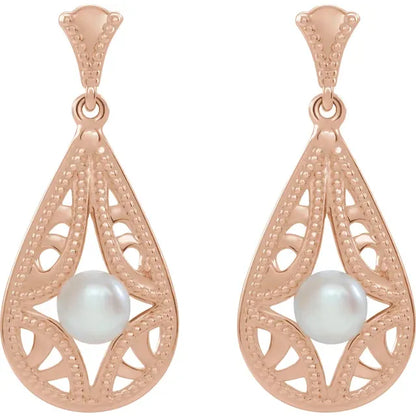 Lace Pearl Drops