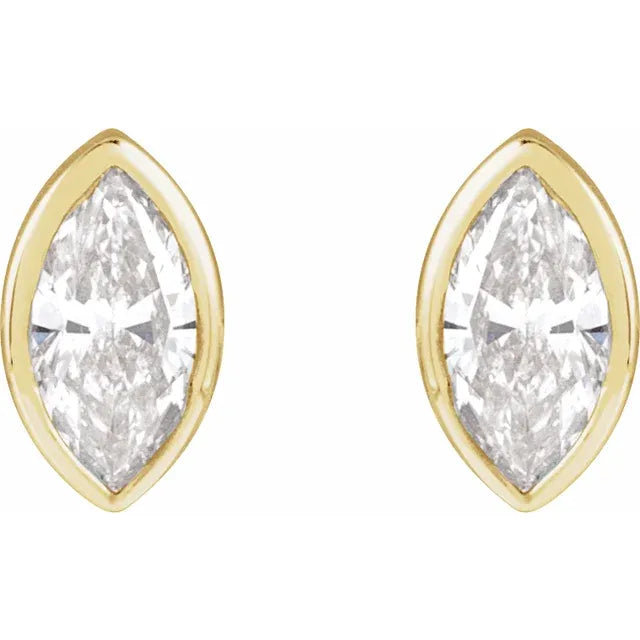 Marquise Press Fit Stud