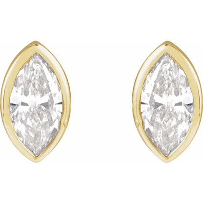 Marquise Press Fit Stud