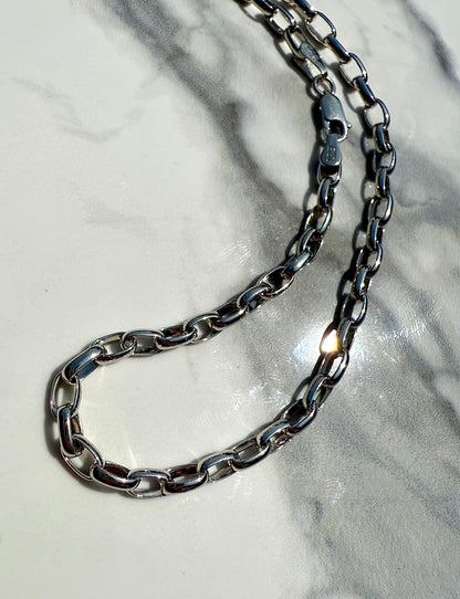 Puffed Oval Cable Chain