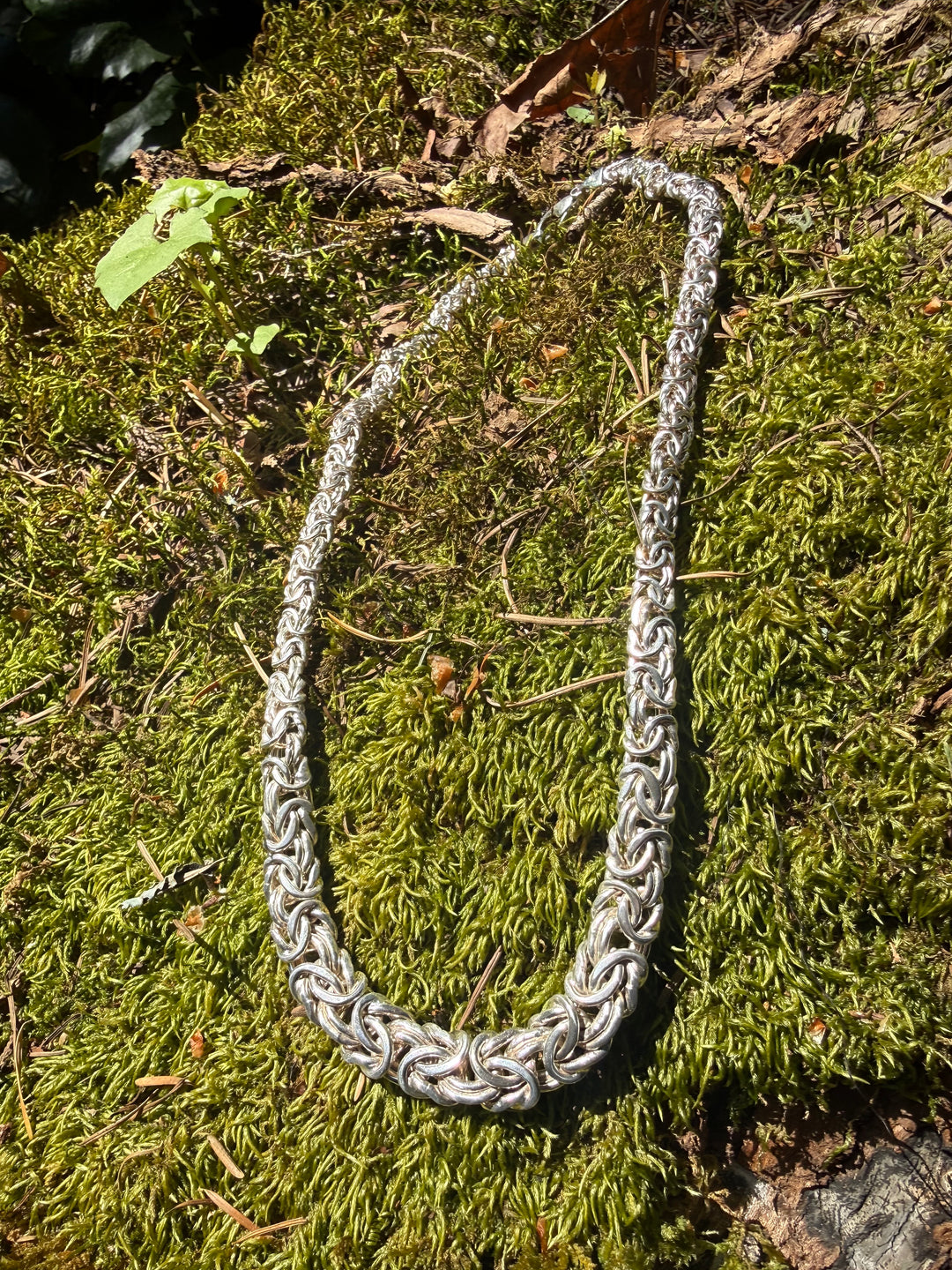 Silver Byzantine Chain