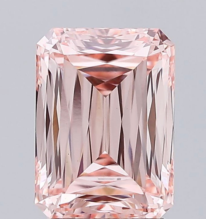 (LG) 2.40 CT  Fancy Vivid Pink Ashoka Diamond