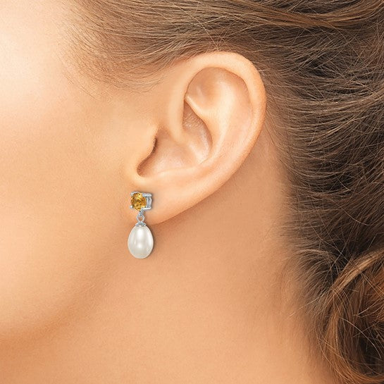 Pearl Droplet Earring