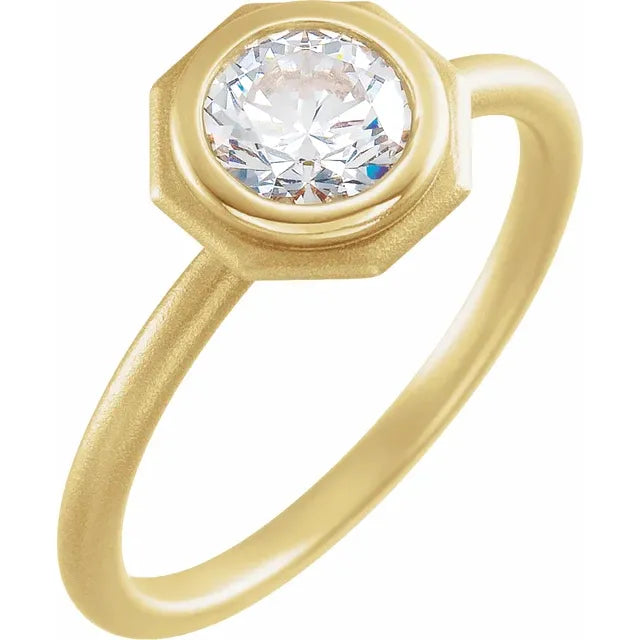 Art-Deco Octagon Bezel