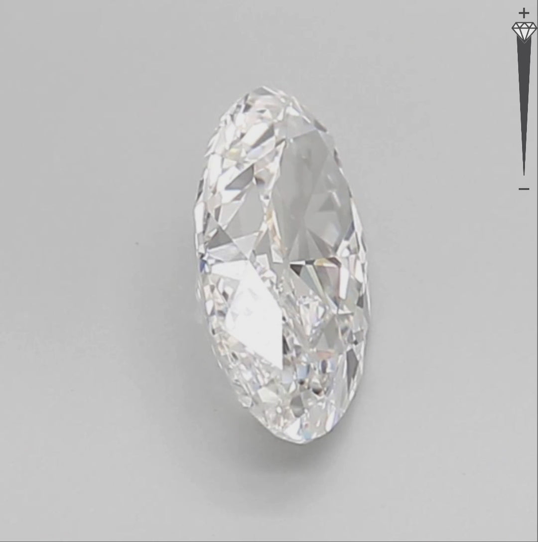 1.50 CT Moval/Elongated Oval (Colorless/VS/Excellent Cut)