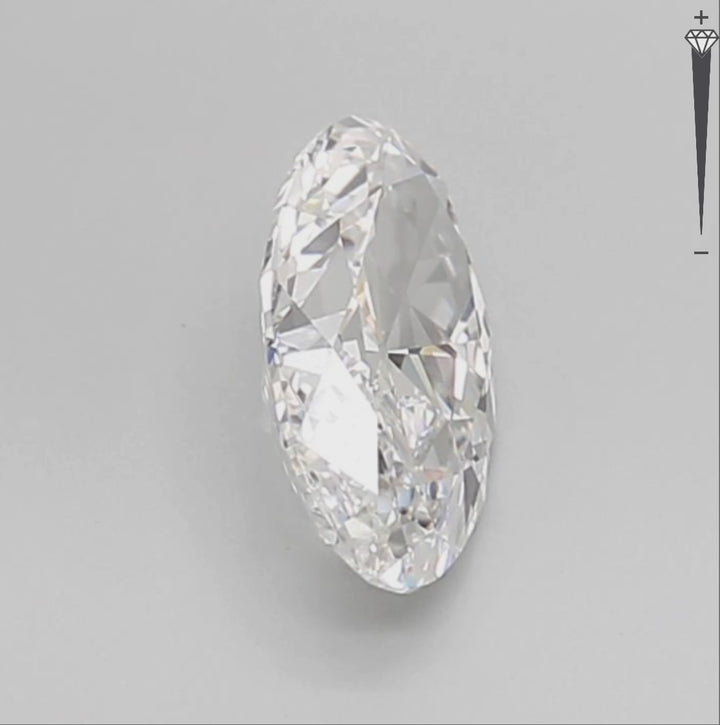 1.50 CT Moval/Elongated Oval (Colorless/VS/Excellent Cut)