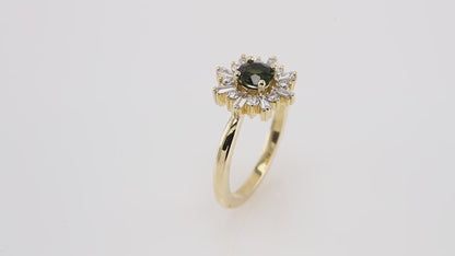 Sputnik Starburst Ring