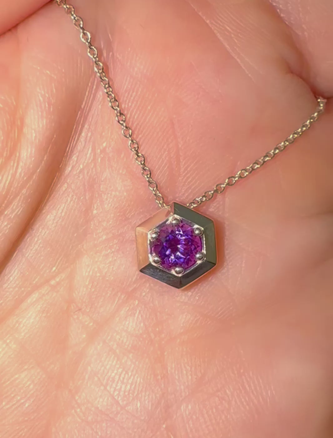 Hexagon Slider Pendant