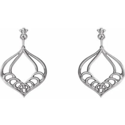 Lilly Bud Drop Earrings