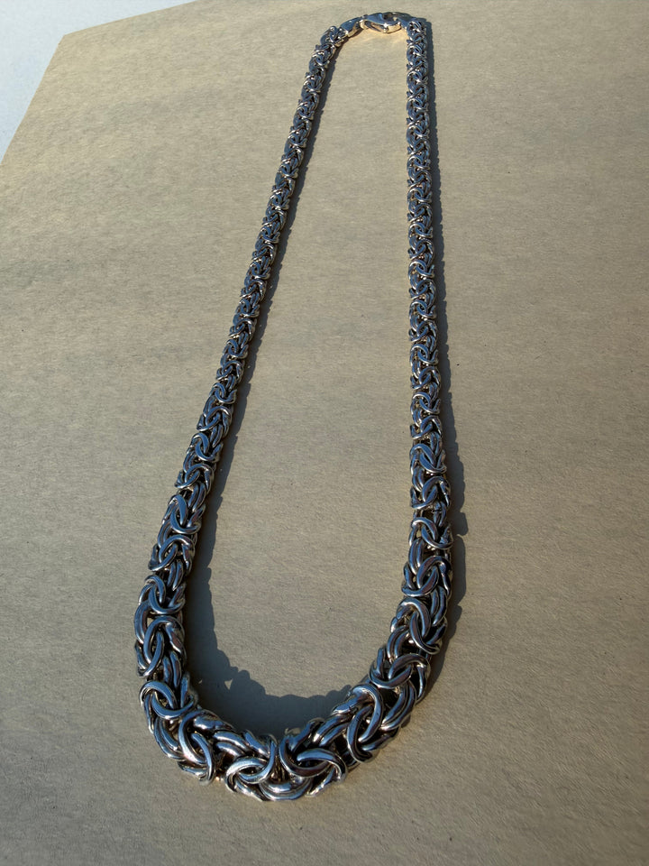 Silver Byzantine Chain