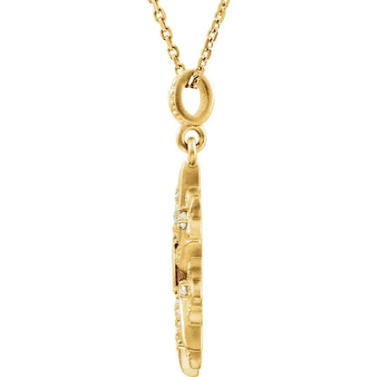 Blooming Filigree Pendant